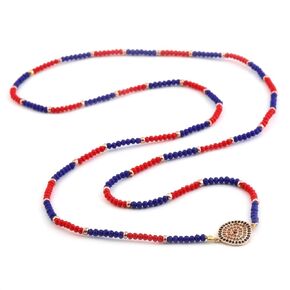 Dama Stile BKZ4 Evil Eye Belly Waist Beads 85 cm Large