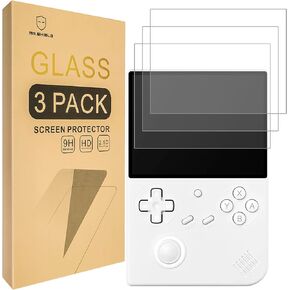 Mr.Shield Screen Protector compatible with ANBERNIC RG40XXV [Tempered Glass] [3-PACK] [Japan Glass with 9H Hardness]