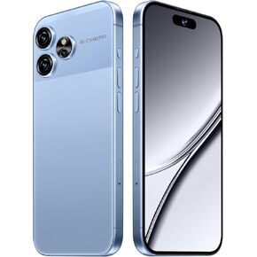 Unlocked Phones A19 pro max 5G Cell Phone Android 13 Smartphones 8GB+256GB/6.8" Display/108MP+48MP Camera/6800 mAh (Grey)