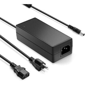 5V 15A Adapter, 100-240V AC to DC 5 Volt 15 Amp 75W Power Supply, 12A 10A 9A 8A Converter RGB LEDs Driver 5.5x2.5mm Tip 7.5ft Cord for Christmas Lights WS2812B WS2811 WS2813 SK6812 LED Strips