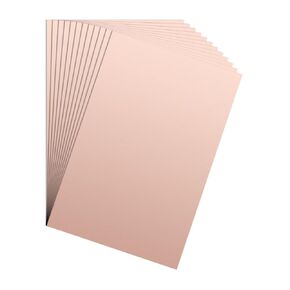 PATIKIL 2.8x4 inch Single Sided Copper Clad Laminate PCB, 12 Pcs 1.5mm Thickness FR4 Copper Plated Universal Circuit Prototype Board for Etching DIY PCB Kit