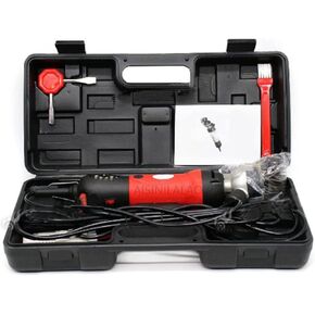 6 Gears Speed Electric Sheep Goat Shearing Machine,690W 220V 13 Teeth-Clipper Farm Shears Cutter Wool Scissor Cut Machines(Red)