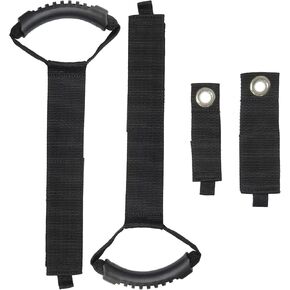Easy-Carry Storage Straps - 28" (4-Pack) – Heavy-Duty Hook and Loop Cord Carrying Strap, Hanger, and Organizer with Handle for Pool Hoses, Garden Hoses, Cords, Cables and More