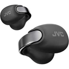JVC nearphones Open Ear-Cuffs Wireless Headphones with Clasp Mechanism, Multipoint, Single Ear use, BT 5.3, Long Battery Life (up to 24 Hours) - HANP1TW (Off White)