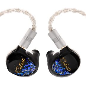 QOA kinera Celest Plutus Beast 1BC+1BA+1SPD™ in Ear Monitor Driver HiFi Earphones IEMs Wired Headphones with 2pin Detachable Cable (Yellow)