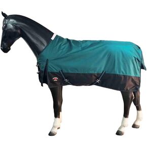 1680D Turnout Waterproof Horse Winter Blanket Heavy-Weight 300gm Polyfill 6EE09