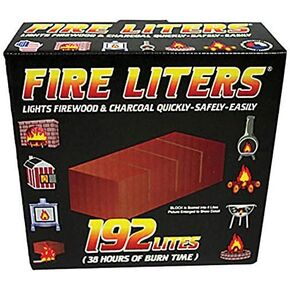 Wood Fiber Fire Starter 192 pk