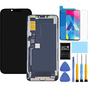 For IPhone 11 Pro Max Screen Replacement for IPhone 11 Pro Max Screen Replacement kit for iphone 11 Pro Max A2161 A2218 A2220 LCD Display digitizer Touch Screen Assembly with Repair Tools Black