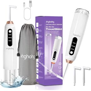 Portable Travel Bidet, Electric, 500ML Large Capacity, for Personal Hygiene, Postpartum Care, Outdoor, Camping