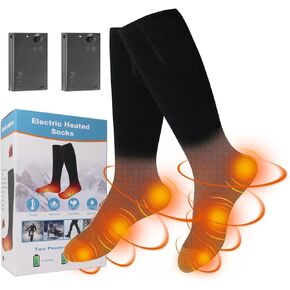 Heated Socks,Electric Heated Socks for Men & Women Winter Thermal Insulated Sock Battery Powered Heat Sox, Winter Foot Warmer Socks for Outdoor Sports