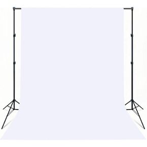 8FTX10FT Black Backdrop Background for Photography, High Density Photo Backdrop Curtain, Perfect Black Screen Backdrops for Photoshoot Portraits Party Video Studio