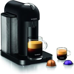 Nespresso GCA1-US-BM-NE VertuoLine Coffee and Espresso Maker, Matte Black (Discontinued Model)