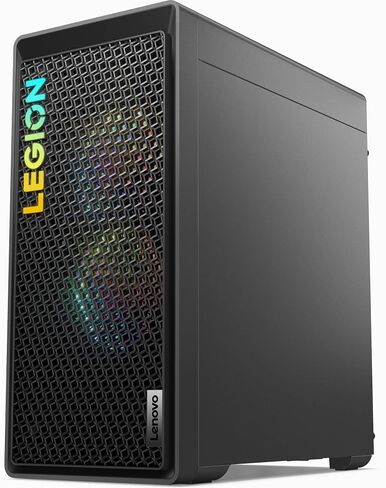 الكمبيوتر المكتبي للألعاب Lenovo Legion Tower 5 Gen 8 (AMD Ryzen 5 7600، Radeon RX 7600 8GB GDDR6، 64GB DDR5، 1TB PCIe SSD، تبريد الهواء، 500W PSU، WiFi 6E، بلوتوث 5.2، RJ-45، 3 منافذ عرض، Win 11 بيت) in Saudi Arabia