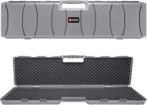 Eylar 48 Inch Intact Series Hard Shell Rifle Case, Lightweight and Durable Stacker Design with Foam in Kuwait