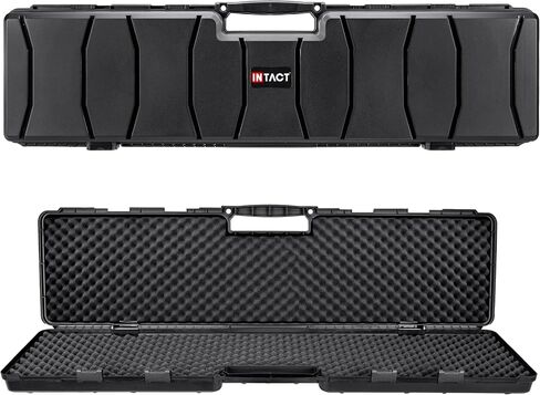 Eylar 48 Inch Intact Series Hard Shell Rifle Case, Lightweight and Durable Stacker Design with Foam in Kuwait