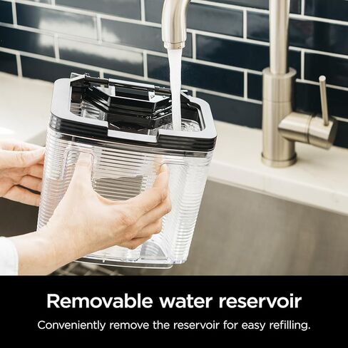 ماكينة صنع القهوة المتخصصة من نينجا، قهوة ساخنة ومثلجة، 6 أنماط للمشروبات، 8 أحجام، كوب صغير للسفر، إبريق 10 أكواب، رغوة قابلة للطي، فلتر دائم، خزان قابل للإزالة، أسود مقاوم للصدأ، CM405A in Kuwait