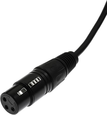 XLR 3-Pin Male to RJ45 Female Adapter Cable - XLR Male to RJ45 Ethernet Connector, CAT5 Extension for DMX-CON Controller Series 1.1Ft in Saudi Arabia