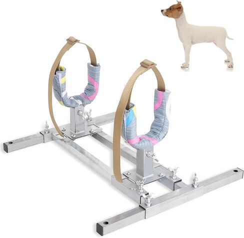Dog Breeding Stand（Multi-Specification）Stainless Steel Dog Breeding Stand，Shoulder height 5.9in-13.8in，Dog Breeding Stand for Miniature Dog，Breeding Stand for Miniature Dog Breeding Stand in Kuwait