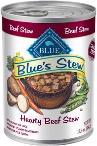 Blue Buffalo Blue's Stew Wet Dog Food, Hearty Beef Stew, 12.5 Oz Can in Saudi Arabia