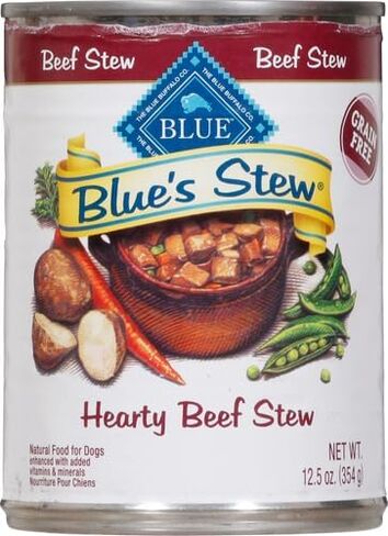 Blue Buffalo Blue's Stew Wet Dog Food, Hearty Beef Stew, 12.5 Oz Can in Saudi Arabia
