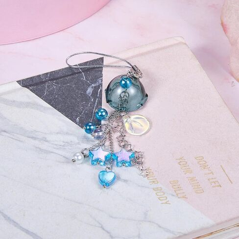 BEEFLYING Kawaii Phone Charms Aesthetic Y2K Cute Charm Straps Cell Phone Pendants Accessories with Star Heart for Bag Keychain Camera Wallet Decor in Kuwait