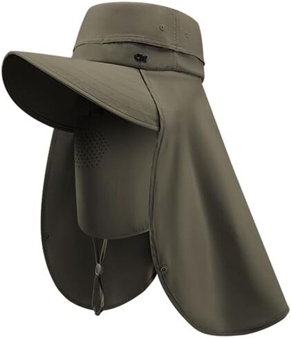 Sun Hat for Men Women Multifunctional Full Protection Summer Fishing Hiking in Saudi Arabia