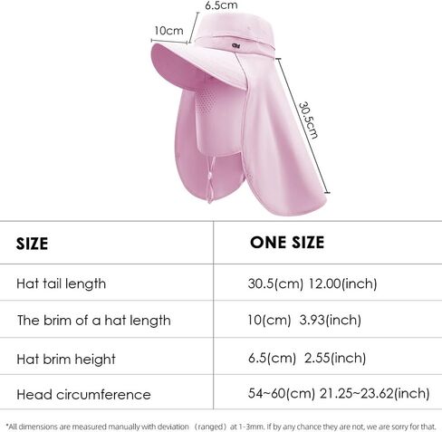 Sun Hat for Men Women Multifunctional Full Protection Summer Fishing Hiking in Saudi Arabia