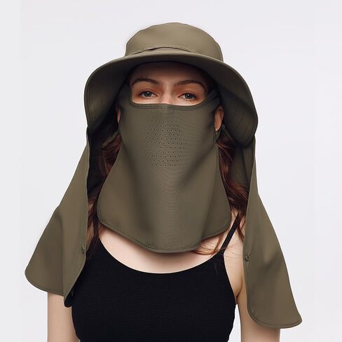 Sun Hat for Men Women Multifunctional Full Protection Summer Fishing Hiking in Saudi Arabia