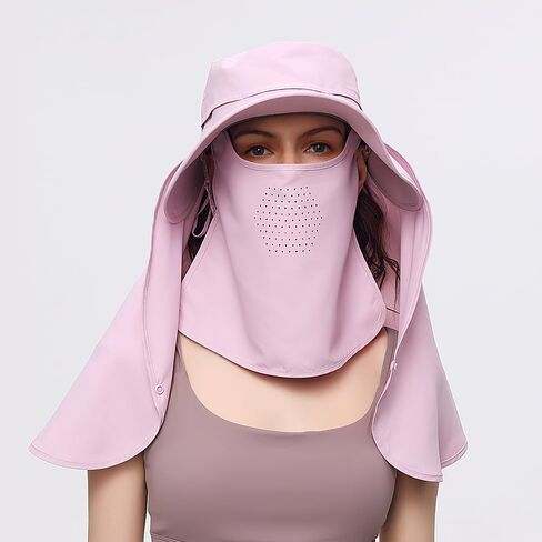 Sun Hat for Men Women Multifunctional Full Protection Summer Fishing Hiking in Saudi Arabia