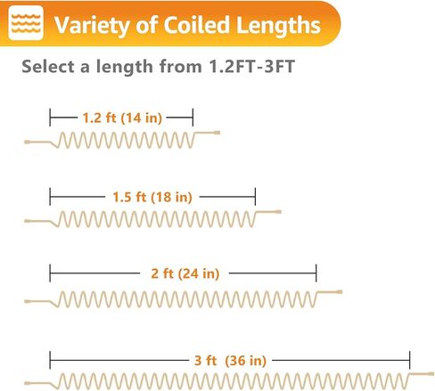 Uvital 25FT Extra Long Phone Cord for Landline(Coiled: 3FT), 1 Pack Cream Telephone Handset Cord Compatible with Polycom VVX Series IP Phone 300 301 310 311 350 400 401 410 411 500 501 600 601 1500 in Saudi Arabia