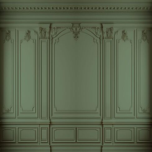 Kate 7×5ft Retro Room Background Photography Green European Gypsum Line Wall Decoration Background Photography Wedding Birthday Party Banner Studio Prop Video Shooting in Saudi Arabia