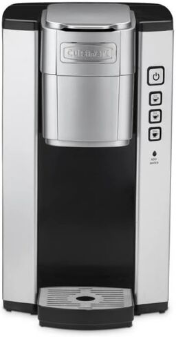 مجموعة تحضير القهوة المدمجة ذات الخدمة الواحدة من Cuisinart SS-5P1 مع كوب مزدوج من الفولاذ المقاوم للصدأ ومسحوق إزالة الترسبات (3 قطع) in Kuwait