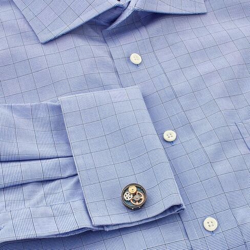 Mechanical Gear Carbon Cufflinks in Saudi Arabia