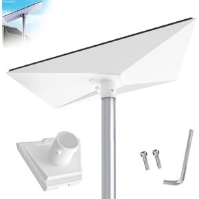 Starlink Gen 3 Pipe Adapter, Starlink Mounting Kit Gen 3, Adjustable Plastic Starlink Gen 3 Mount, Durable Starlink Roof Mounting Pole Pipe Connectors Standard Dish Mounting Kit Accessories