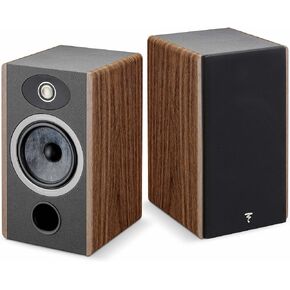 Focal Vestia No1 2-Way Bookshelf Loudspeaker Finished in Dark Wood - Sold as a Pair