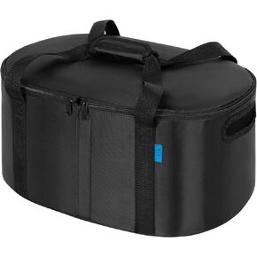 Portable Slow Cooker Travel Bag, Isulated Carrier Case Tote for 4-8 Quart Crock Carrier Compatible with Else Brands, Internal Mesh Net Holds Pot in Place, For Travel, Outdoor, Picnic