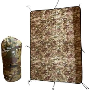 Military Poncho Thermal Liner Woobie Blanket Hunting Fishing Camping 82" X 57"