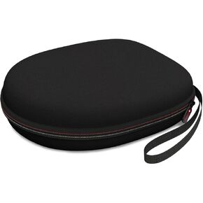 Headphone Case Hard Shell Compatible with Sony/Soundcore Anker/Bose/BERIBES/KVIDIO Wireless On-Ear Headphones (Black)
