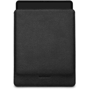 WOOLNUT Leather Sleeve Cover Case for iPad Pro 11 Inch & iPad Air 10.9/11 Inch - Cognac Brown, Full-Grain Leather, Wool Felt Interior, Charge in Sleeve, Slim & Minimalist Design