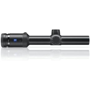 ZEISS Conquest V6 1-6x24 Riflescope with Illuminated Plex Reticle (#60) - Capped Turrets - Fixed Parallax - .5 MOA, Single Turn