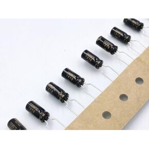 12PCS 10uF 35V Elna RFS Silmic II Audio Grade, 85 Degree high Temperature Capacitor 5x11.5 mm for high-end Audio
