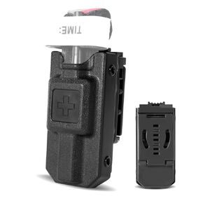 Tourniquet Holder, Upgraded Tactical Belt Clip Tourniquet Molle Pouch for Duty and Multi-Purpose Belt, Belt Tourniquet Storage Case for Outdoor Hunting