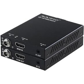 Avarro 0E-HDMIEX4KC HDMI Extender with Bi-Directional POC; 4K at 60Hz UHD; UHD Video, HD Audio & IR Control Signal; PoC & HDCP 2.2