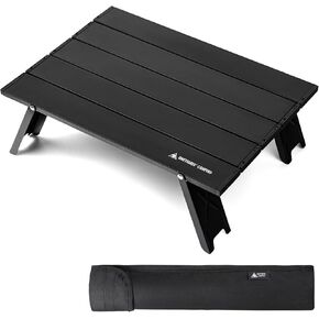 OneTigris Ultralight Backpacking Table, Compact Pop-Up Folding Table for Camping, Hiking, Beach, Picnic, Travel