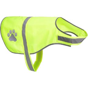 Dog Reflective Vest Adjustable Dog Safety Vest Pet K-9 High Visibility Apparel for Outdoor Activities Walking Hunting (X-Large, Dog Vest)