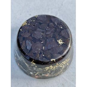 Emerald Single Crystal Small Tower Buster Orgone Generator Energy Accumulator PERFECT GIFTING TOOL!!!! Made using Advance Harmonics Orgonite Many Beautiful Ingredients! (Emerald)