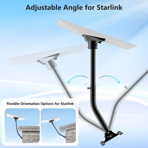 حامل Starlink من Gen 3 متوافق مع Gen3 Starlink، طقم تركيب Starlink Gen 3 قابل للتعديل، طقم تركيب Starlink للقمر الصناعي Starlink Internet Kit in Saudi Arabia