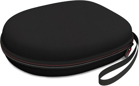 Headphone Case Hard Shell Compatible with Sony/Soundcore Anker/Bose/BERIBES/KVIDIO Wireless On-Ear Headphones (Black) in Saudi Arabia