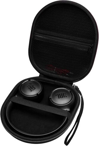 Headphone Case Hard Shell Compatible with Sony/Soundcore Anker/Bose/BERIBES/KVIDIO Wireless On-Ear Headphones (Black) in Saudi Arabia