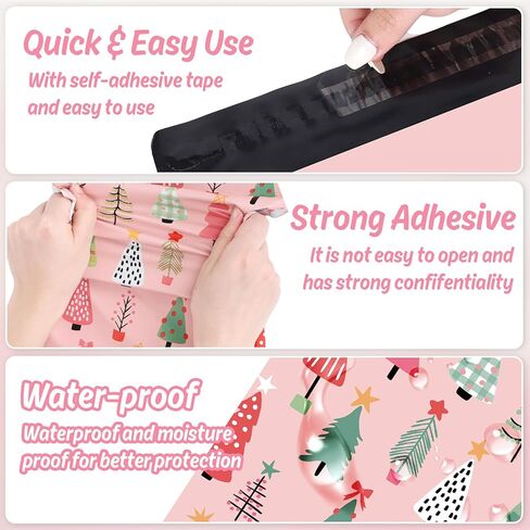 100Pcs Fall Poly Mailers 10 x 13 Inch Autumn Leaves Packaging Bags Self Seal Mailing Envelope Bags for Harvest Thanksgiving Small Business Clothing Gift in Kuwait